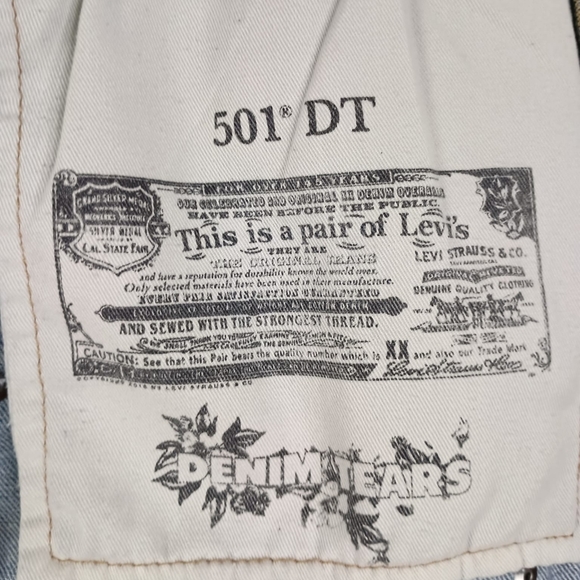 NWT Free People X Tricia Fix One-O-A-Kind Collection Jeans Size Small  $260 - Picture 10 of 10